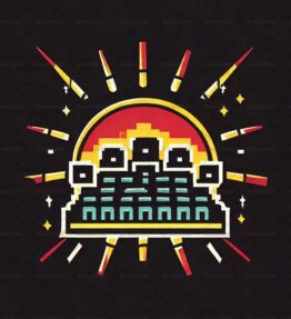 Retro Arcade Space Invaders